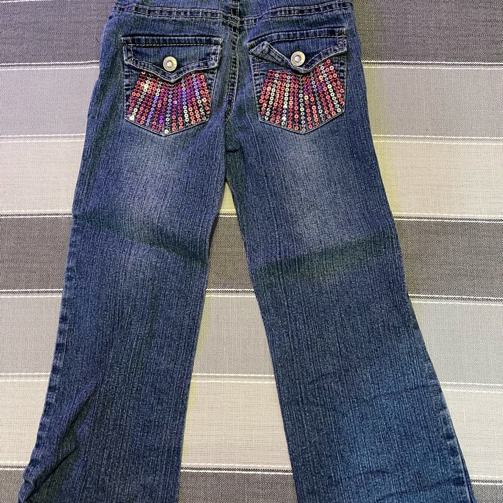 Girls Jeans with adjustable waist